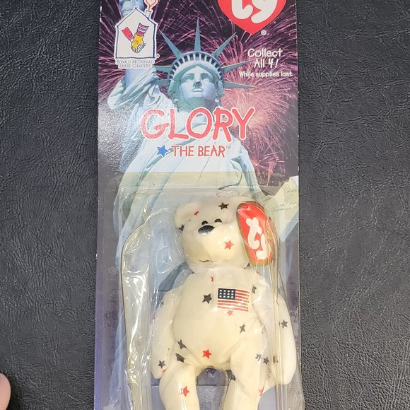 Ty Beanie Babies Complete Set (4) with Rare Tag Error 1999 McDonald's Erin Brita - Picture 4 of 10